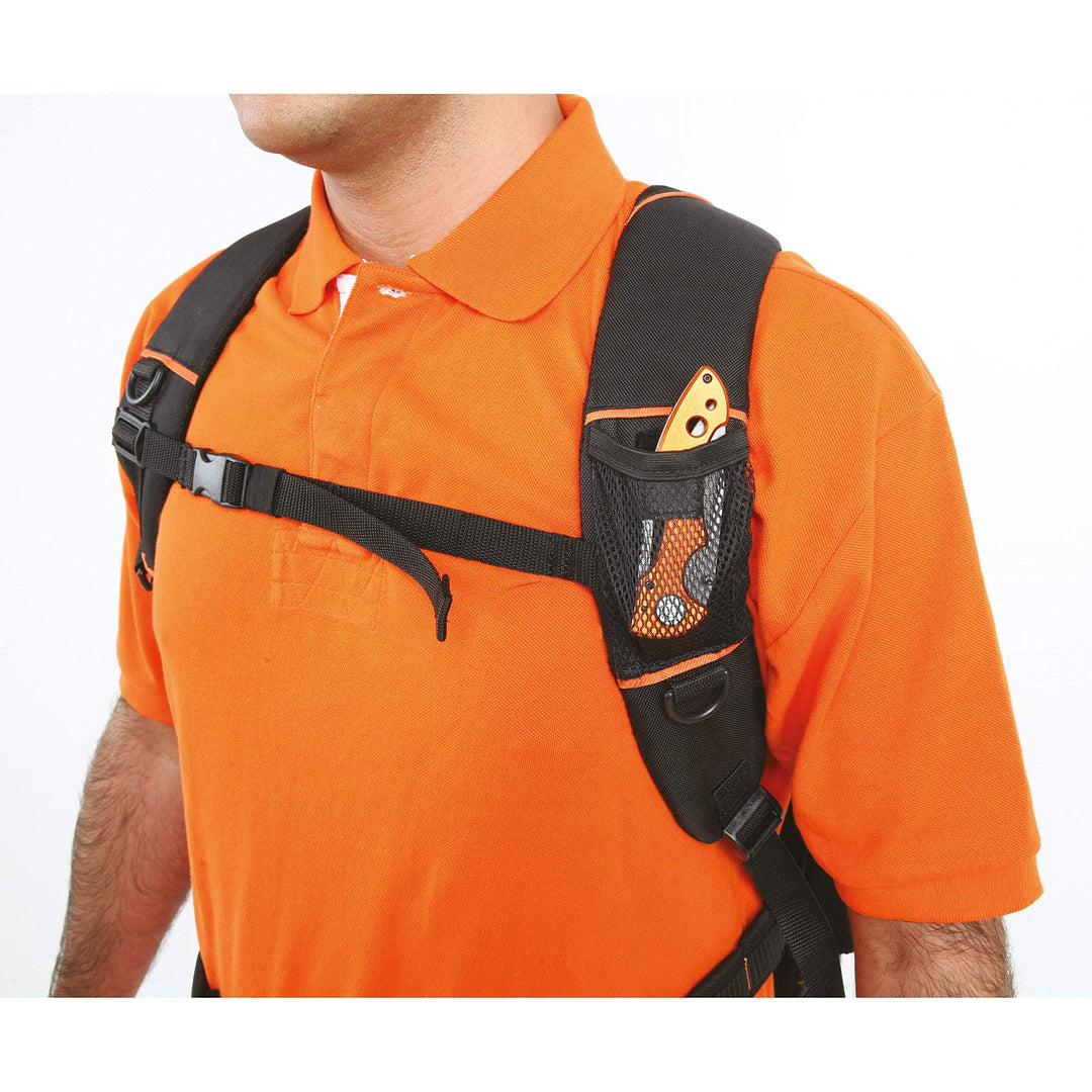 Werkzeugrucksack Hightech-Gewebe leer mit Werkzeugpaneel 50x40x18cm - Bild 4