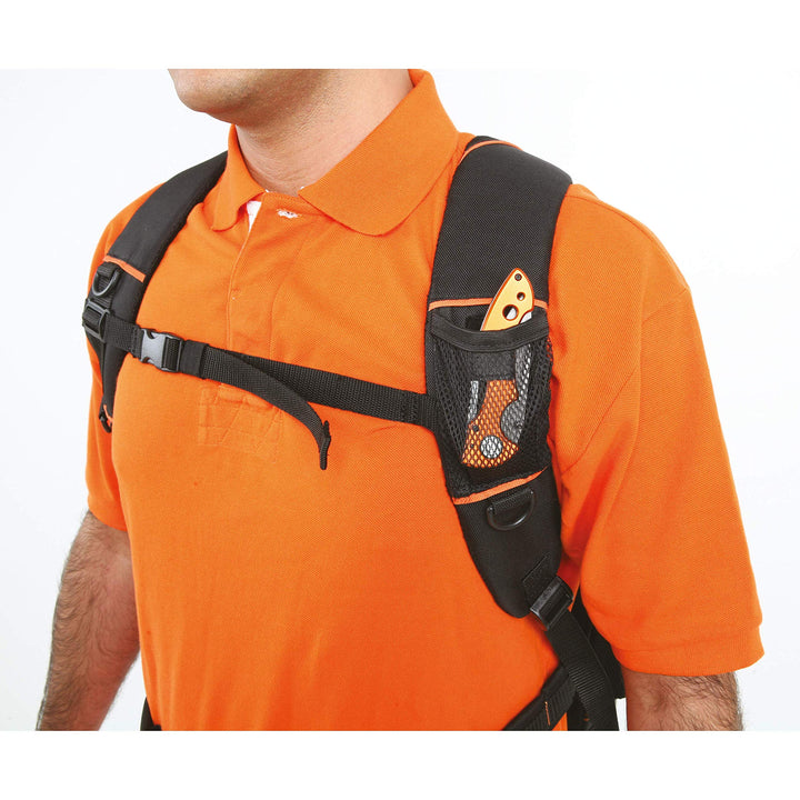 Werkzeugrucksack Hightech-Gewebe leer mit Werkzeugpaneel 50x40x18cm - Bild 4
