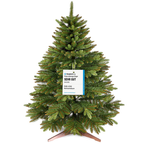 Künstlicher Weihnachtsbaum 120cm PVC/PE mit Holzständer