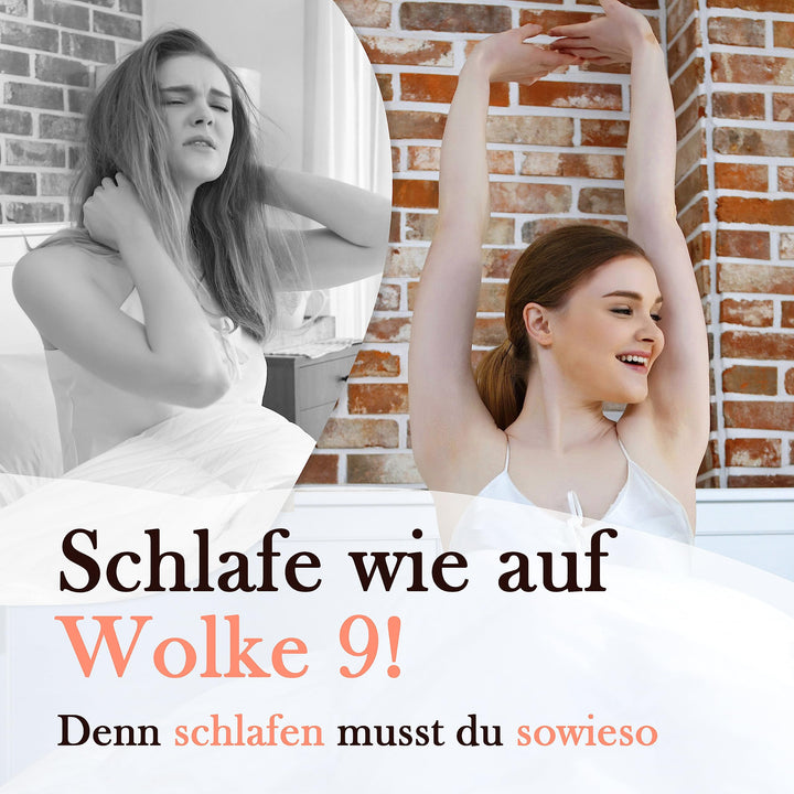Nackenstützkissen Memory-Schaum 72x42x15 cm orthopädisch für Seitenschläfer - Bild 7