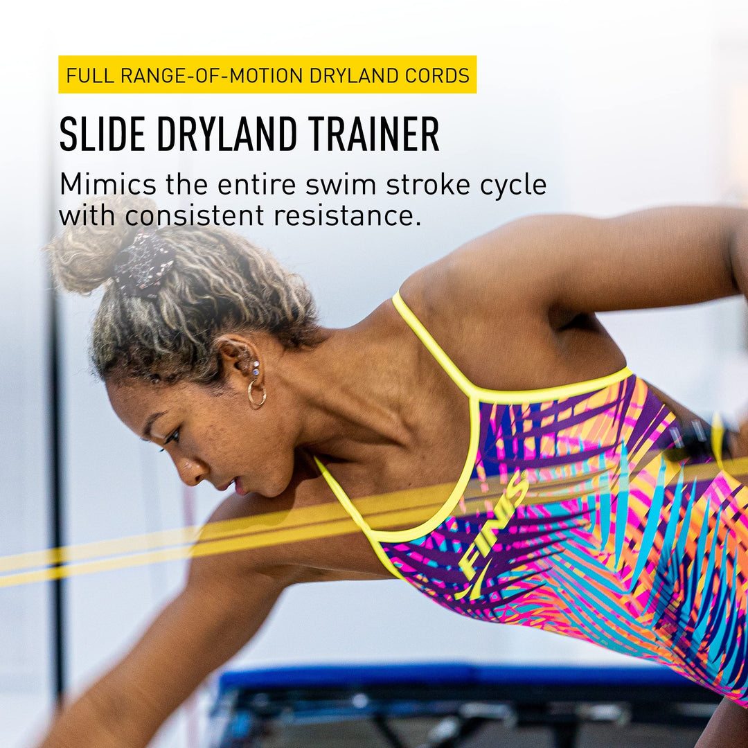 Schwimm-Widerstandsband Dryland Trainer 7mm Gelb für alle Niveaus - Bild 2