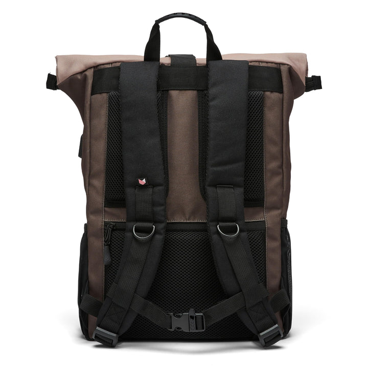 Rolltop Rucksack Damen 18-26L mit USB &amp; Laptopfach bis 17 Zoll - Bild 3