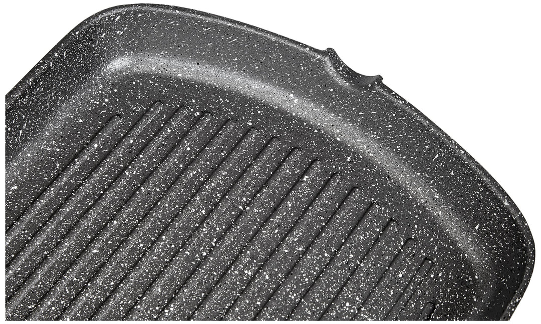 Grillpfanne Aluminium rechteckig 34x24 cm mit Antihaft-Beschichtung - Bild 2