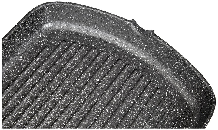 Grillpfanne Aluminium rechteckig 34x24 cm mit Antihaft-Beschichtung - Bild 2