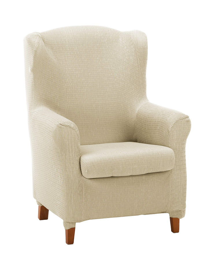Relax-Sesselbezug Jacquard Grau 70-100 cm breit elastisch