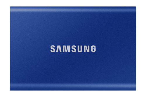 Externe SSD 2 TB USB 3.2 Gen.2 1.050 MB/s Aluminium Blau