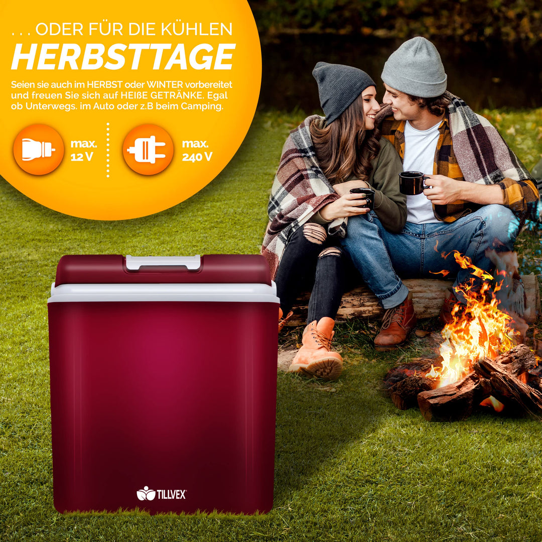 Elektrische Kühlbox 24L Kühlen &amp; Warmhalten 12V/230V - Bild 7