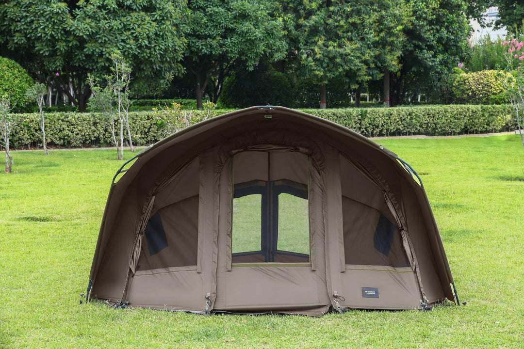 Karpfenzelt 1-2 Personen Bivvy 3,02x2,92x1,65m Schnellaufbau - Bild 3