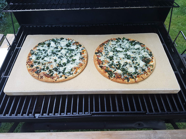 Pizzastein Schamotte 40x30x3cm für Backofen und Grill - Bild 4