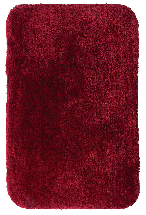 Badezimmerteppich Polyester 60x90 cm rutschhemmend waschbar