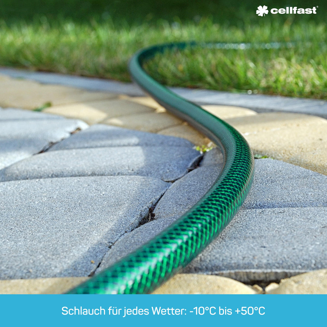 Gartenschlauch 1 Zoll 20m 3-lagig UV-beständig für Bewässerung - Bild 4