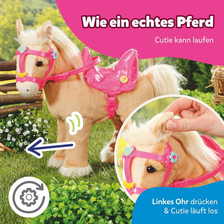 Spielzeugpferd mit Sound und Lauffunktion frisierbare Maehne ab 3 - Bild 3