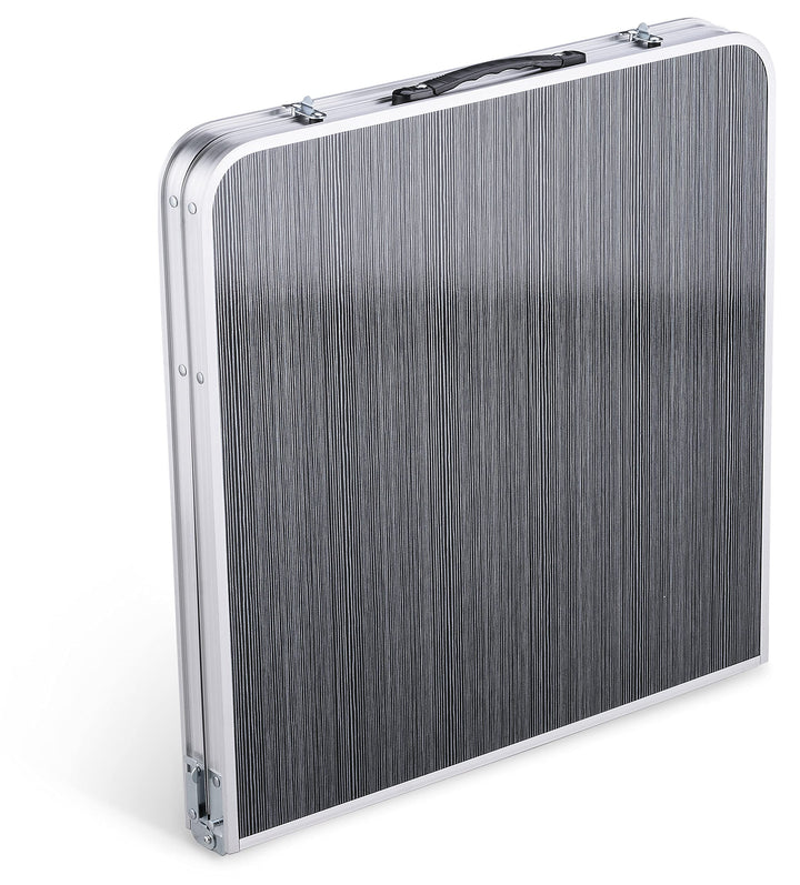 Camping Klapptisch-Set Aluminium 120x60 cm mit 4 Klappstühlen - Bild 7