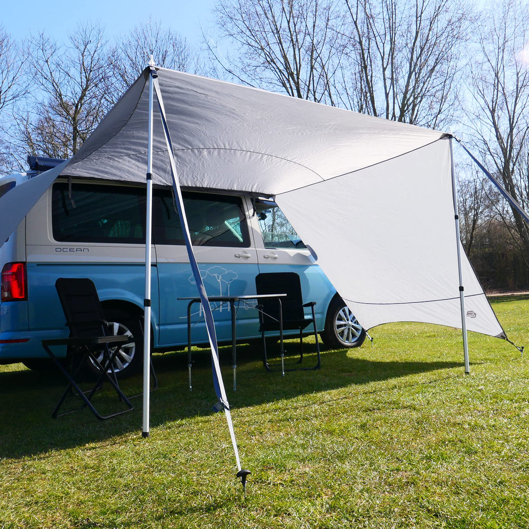 Markise Camping mit Seitenwänden UV50+ 5000mm für Van &amp; Bulli - Bild 8