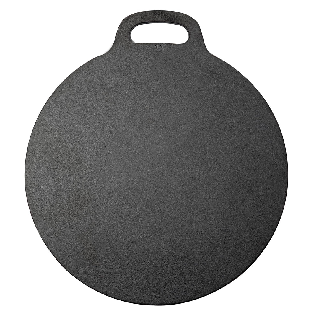 Gusseisen Grillplatte 38cm PTFE-frei für Induktion, Gas, Ofen