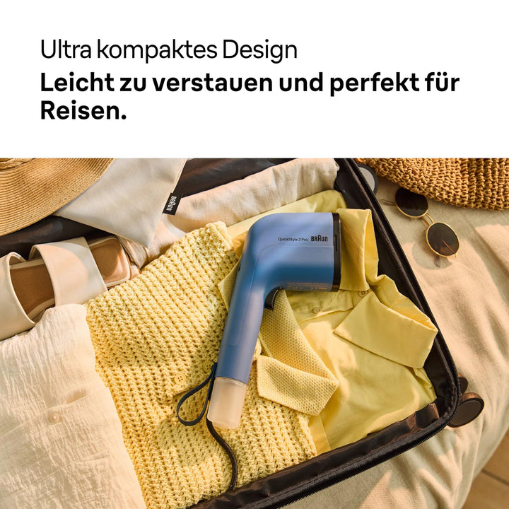 Dampfglätter kompakt 1100W 120ml Tank mit hitzebeständiger Tasche - Bild 4