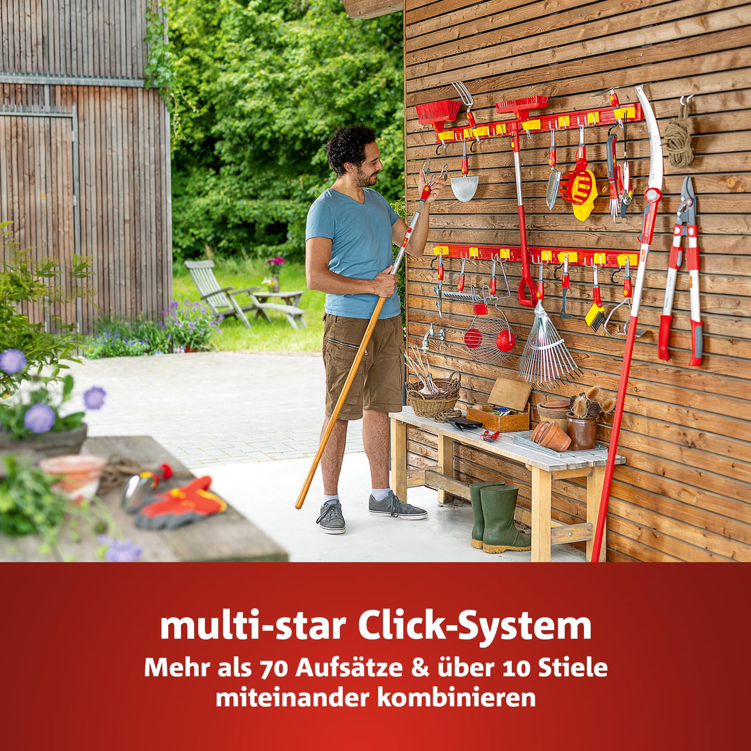 Dachrinnenreiniger Aufsatz mit Bürste &amp; Schaufel für Teleskopstiel - Bild 5
