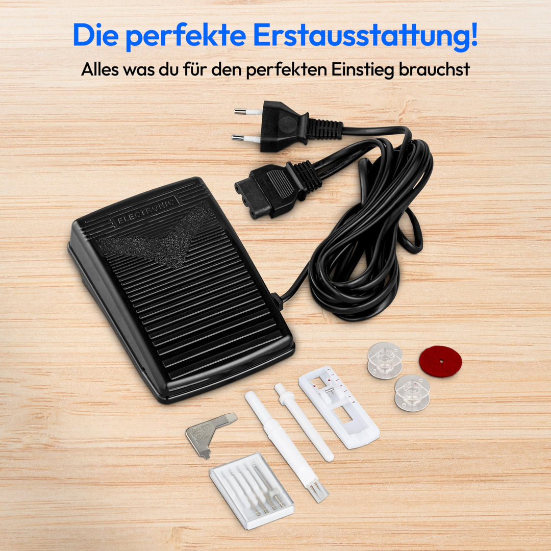 Nähmaschine 70W mit 12 Stichmustern und Knopflochautomatik - Bild 5