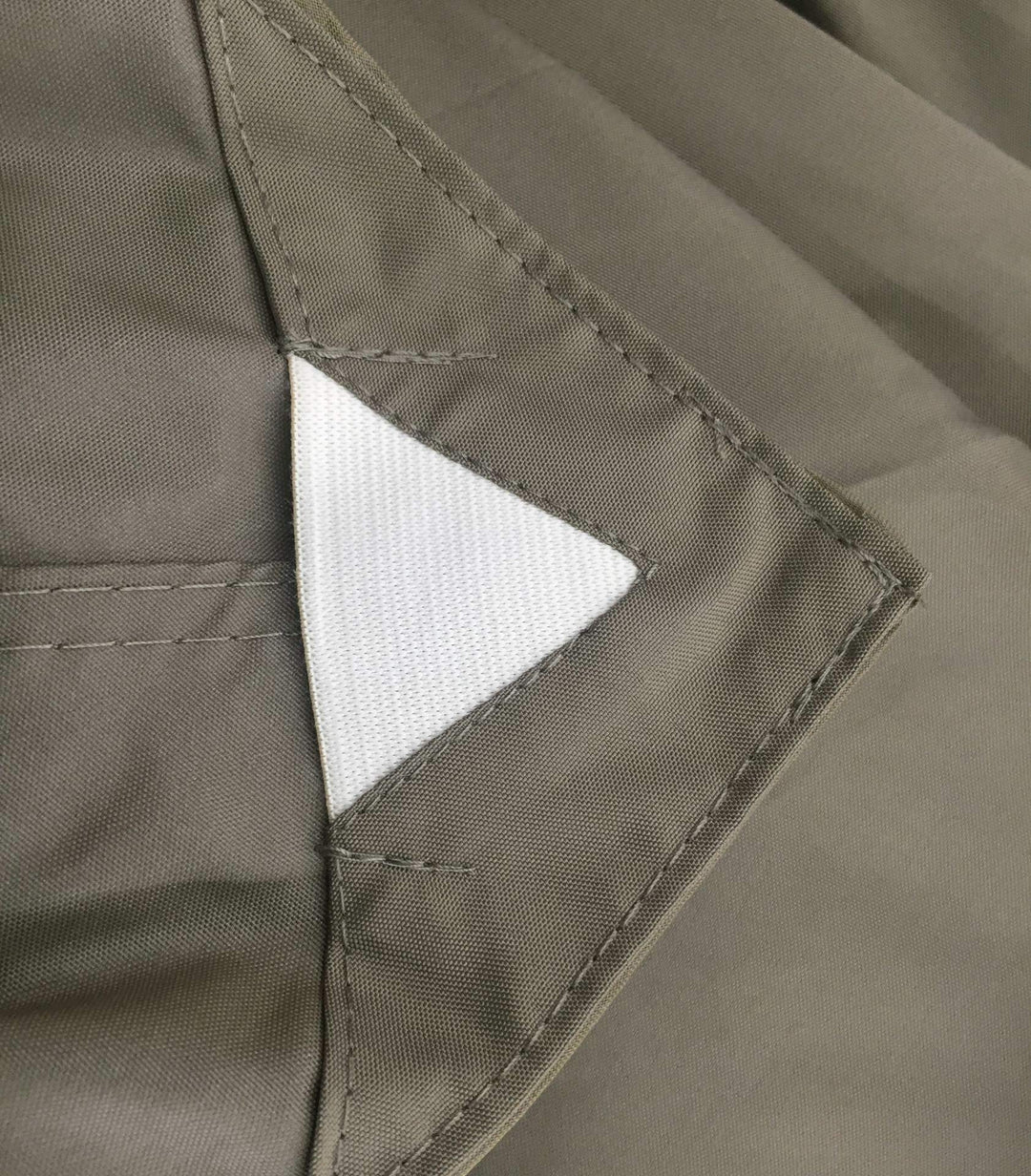 Pavillon Ersatzdach 3x3m Polyester wasserabweisend Taupe - Bild 8
