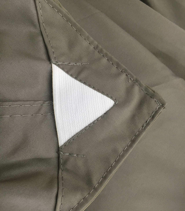 Pavillon Ersatzdach 3x3m Polyester wasserabweisend Taupe - Bild 8