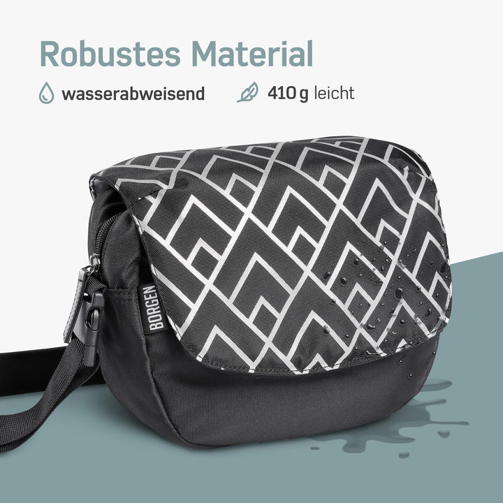Lenkertasche Fahrrad KLICKfix 5 L wasserabweisend mit Reflektor - Bild 6