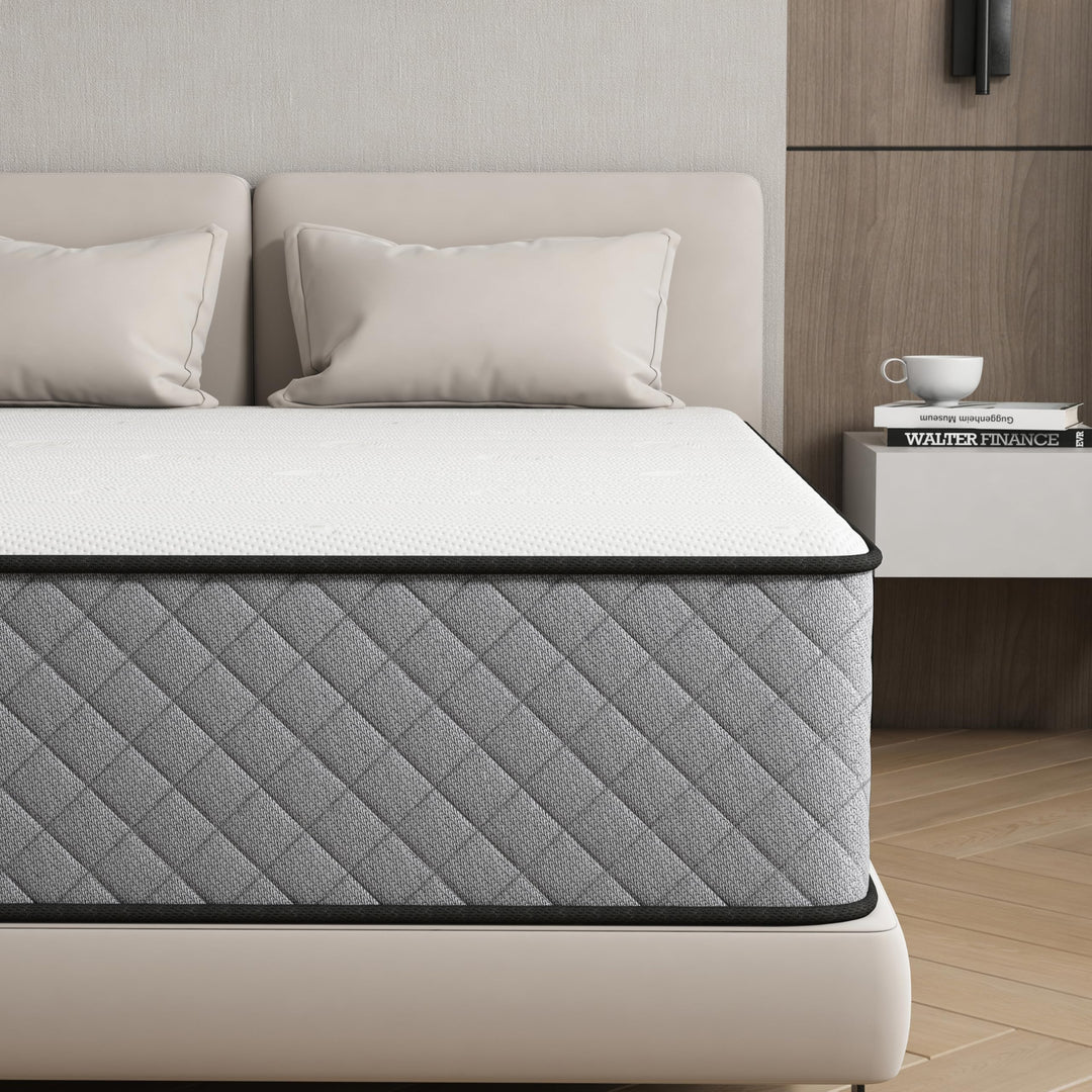 Taschenfederkernmatratze 90x200 cm 7-Zonen Memory Foam H2/H3 25 cm - Bild 8