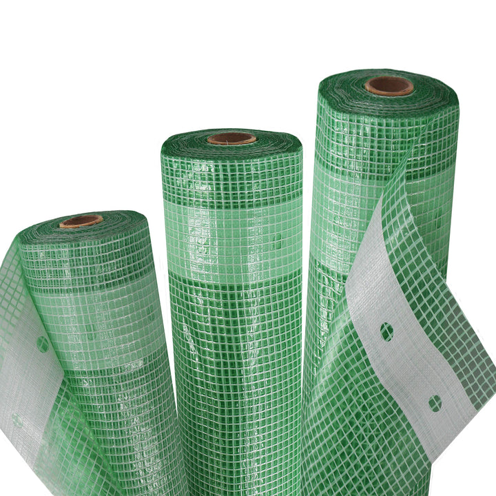 Gewächshausfolie Gittergewebe HDPE grün 3m breit 8m Rolle 250g - Bild 8
