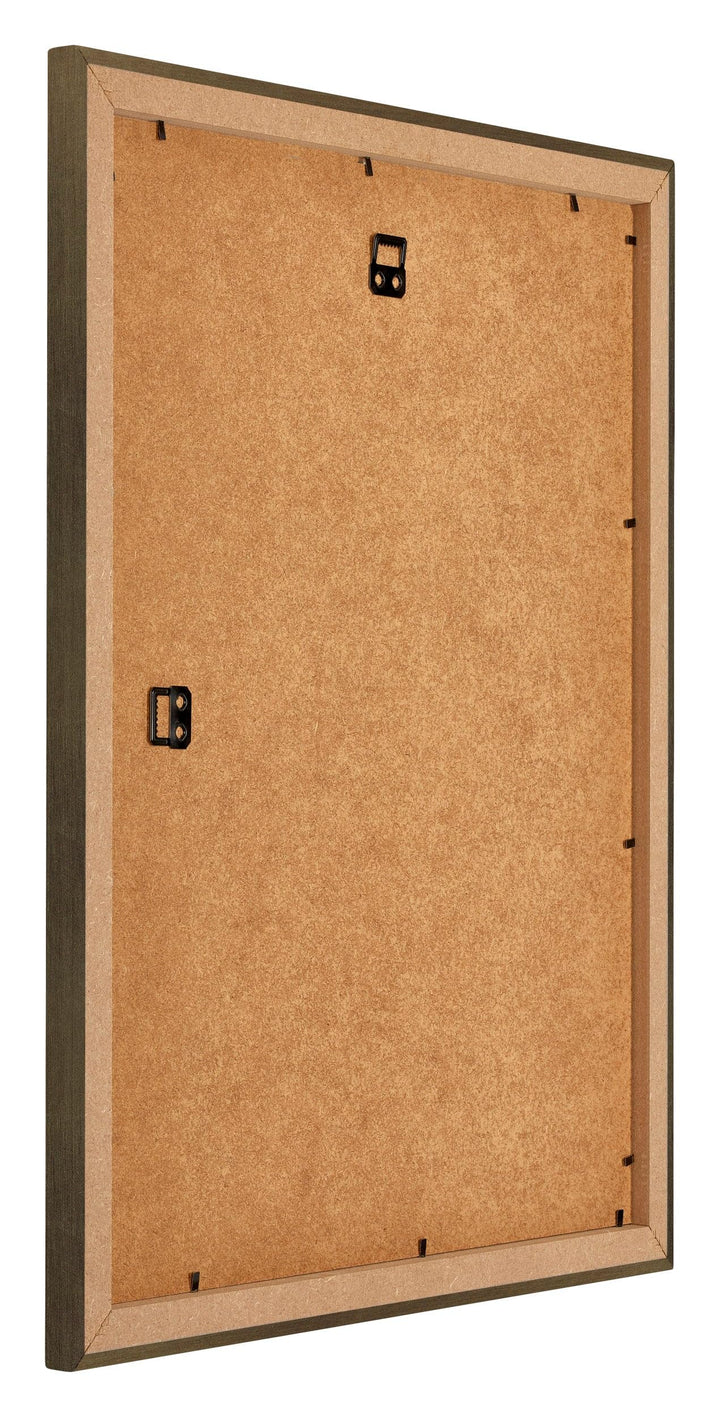 Bilderrahmen 50x60 cm Bronze Dekor MDF mit entspiegeltem Kunststoffglas - Bild 5