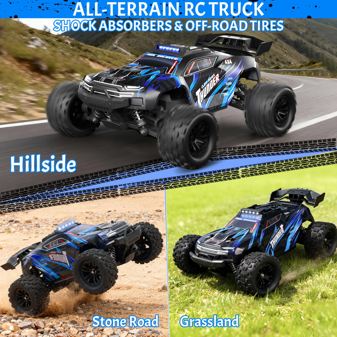 RC Auto 4WD Offroad 1:18 mit 2 Akkus 40 km/h Allradantrieb - Bild 3