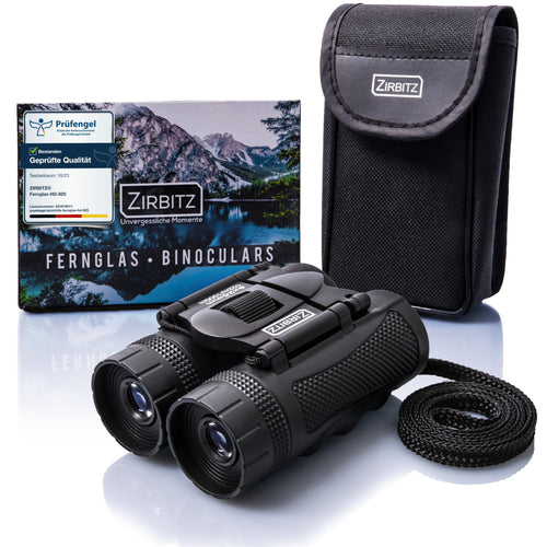 Kompakt-Fernglas 8x25 HD leicht 238g mit Tragetasche Outdoor