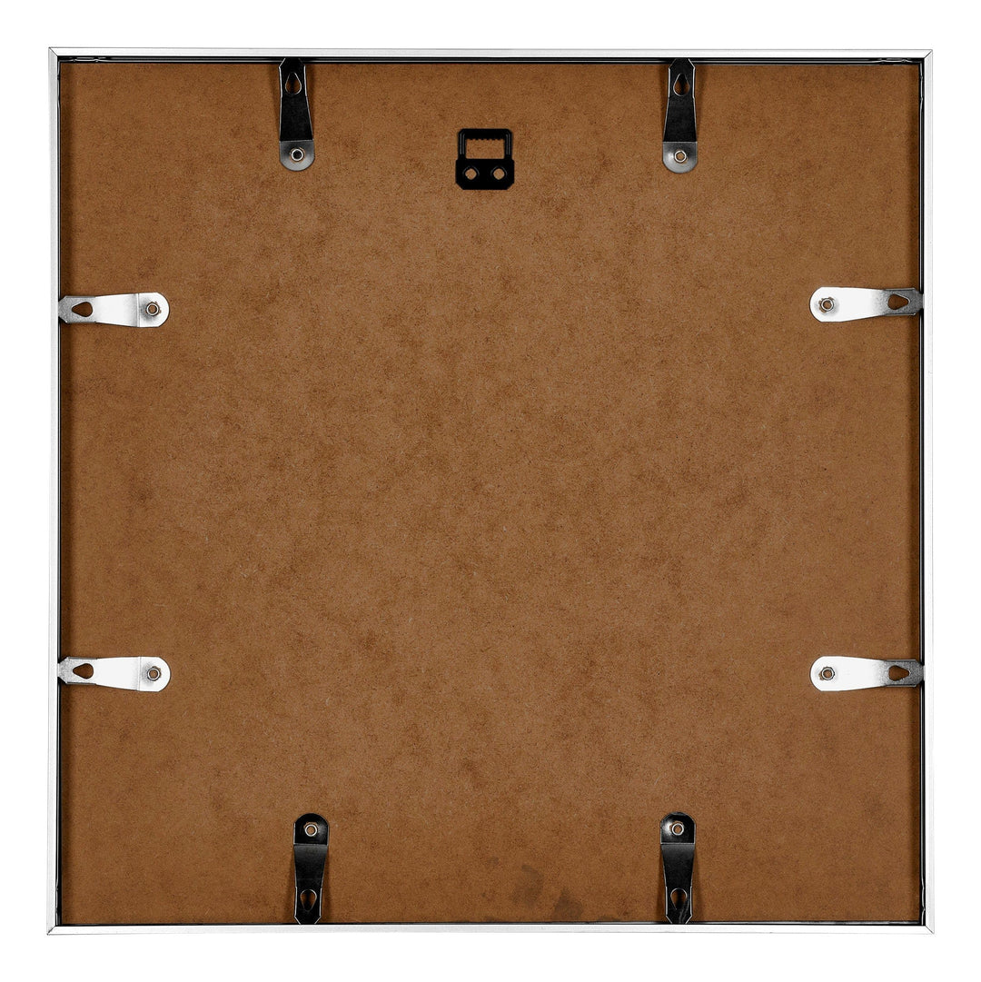Bilderrahmen 45x45 cm Aluminium Silber Hochglanz quadratisch - Bild 5