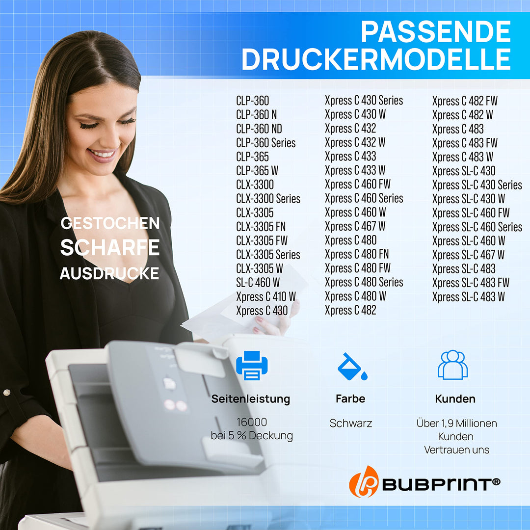Bildtrommel kompatibel mit Samsung CLT-R406 Schwarz Cyan Gelb Magenta - Bild 2