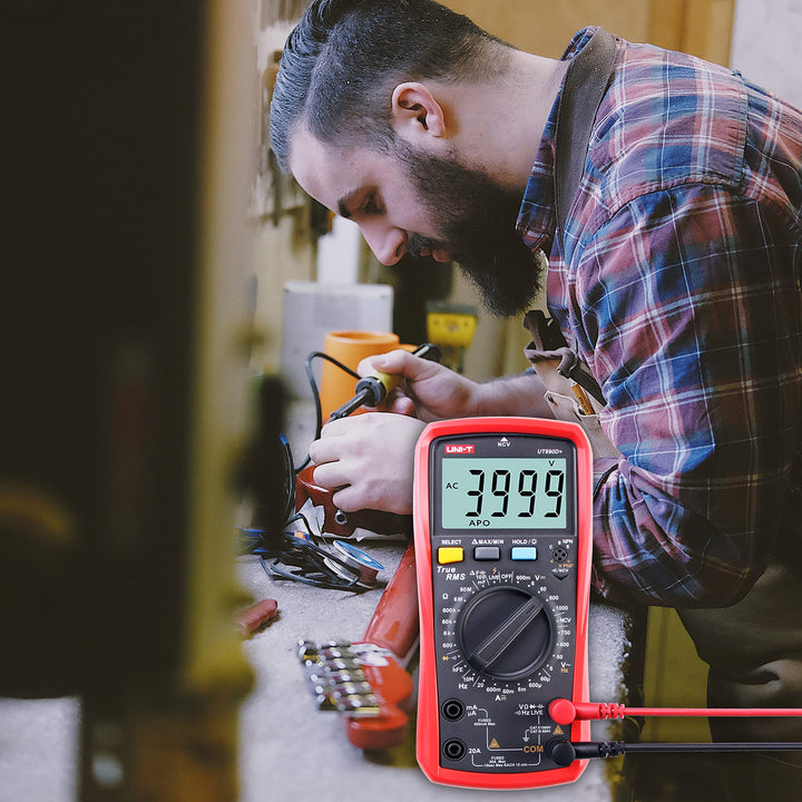 Multimeter True RMS AC/DC mit NCV Phasenerkennung und LCD-Beleuchtung - Bild 7