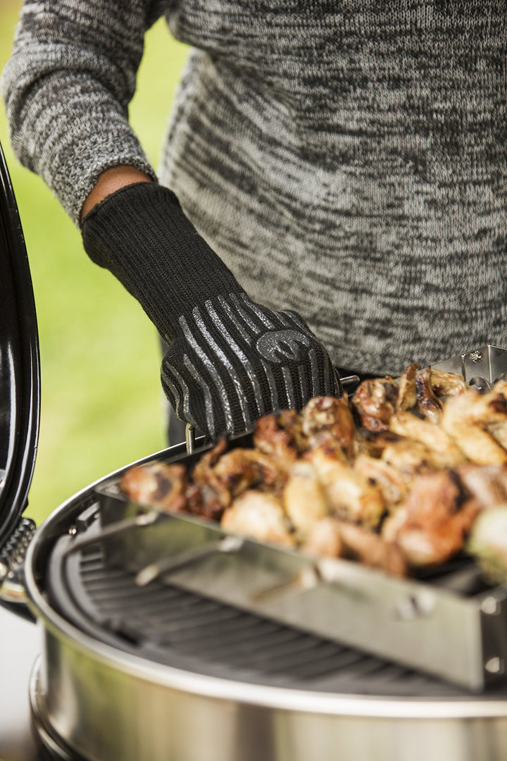 BBQ-Grillhandschuh Hitze­schutz Einzel­handschuh für rechts &amp; links - Bild 2