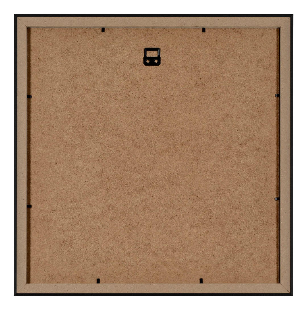 Bilderrahmen 70x70 cm Schwarz Matt MDF mit Kunststoffglas - Bild 5