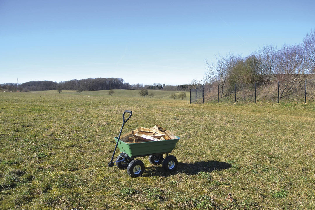 Gartenkipper 250 kg Nutzlast 75 L Wanne kippmechanismus - Bild 5