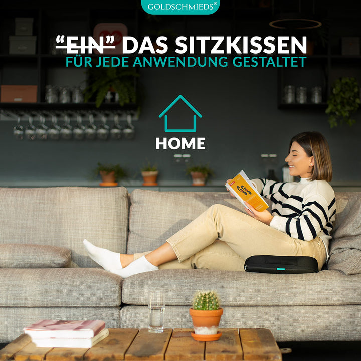 Orthopädisches Sitzkissen Ergonomisch für Bürostuhl Auto Steissbein - Bild 5