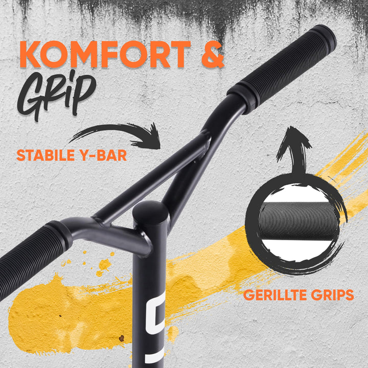 Stuntscooter Aluminium 100mm Wheels für Kinder ab 6 Jahren - Bild 5