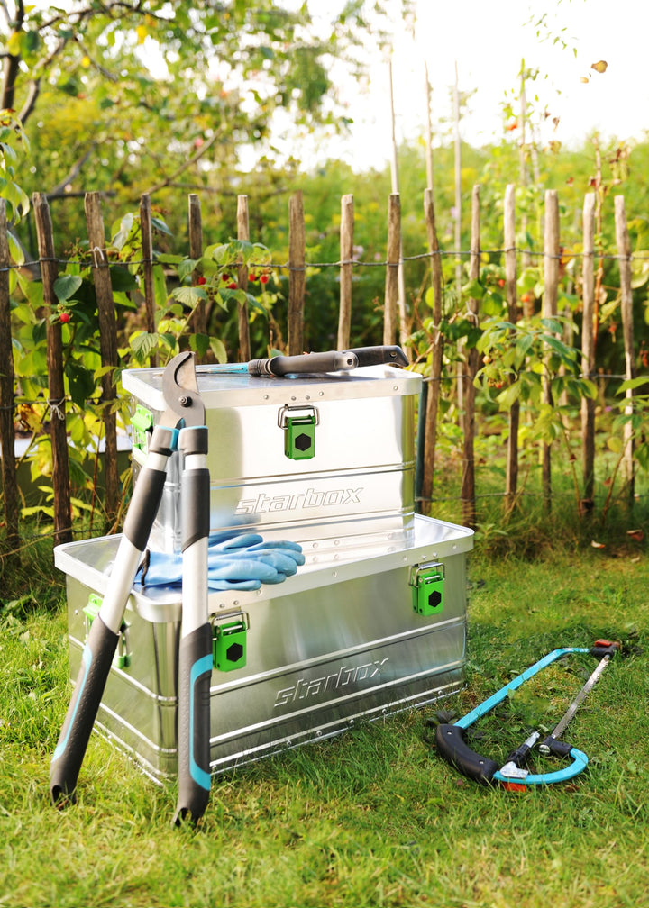 Aluminiumbox 140 Liter staub- und spritzwassergeschützt mit Hebelspannverschlüssen - Bild 6