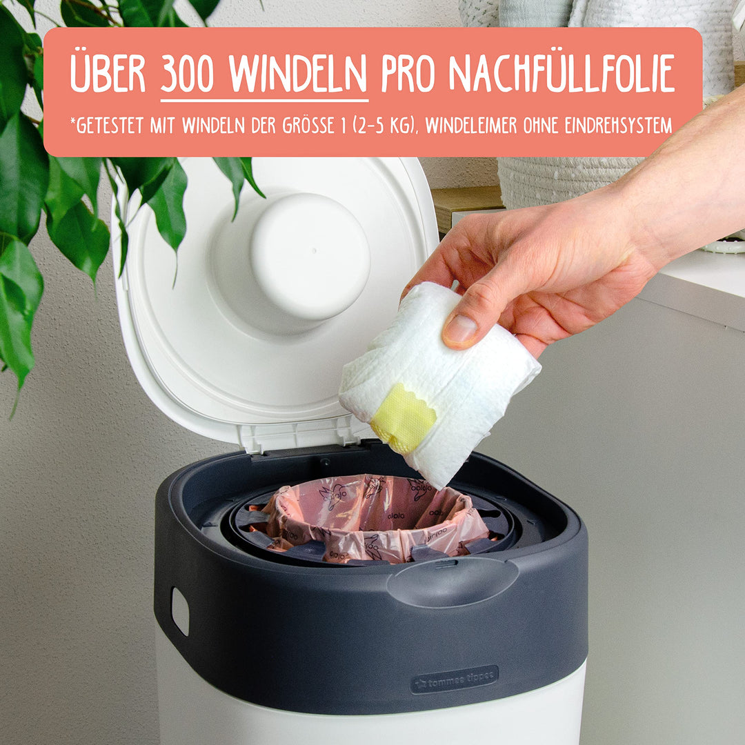 Windeleimer Nachfüllfolie 16er-Pack für Kassetten kompatibel - Bild 5