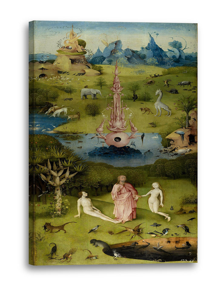 Leinwanddruck Hieronymus Bosch Garten der Lüste 40x60cm