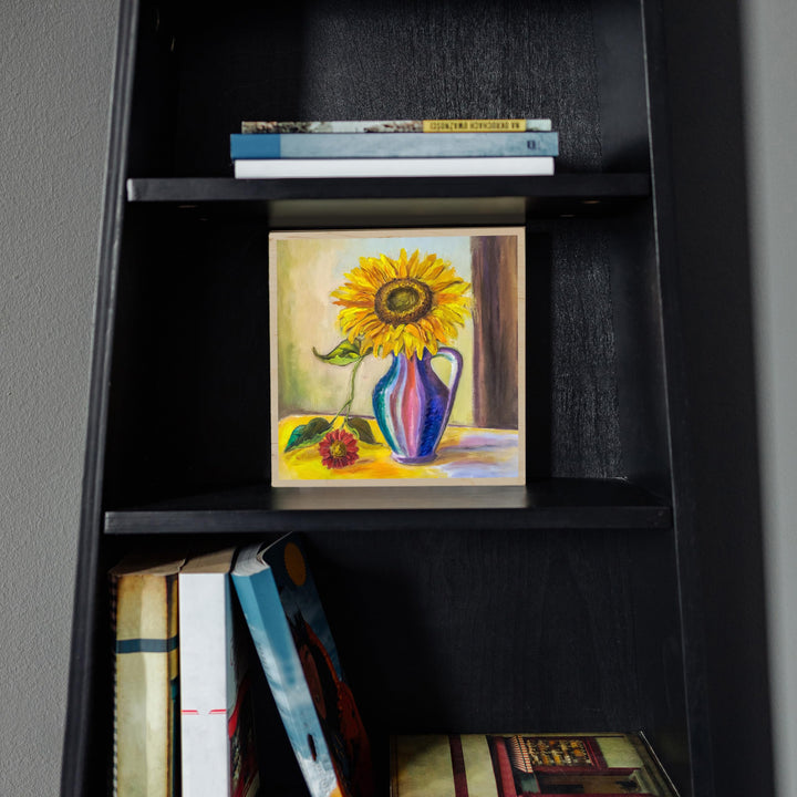 Holzleinwand zum Bemalen 20x20 cm Buche 8er-Set Malunterlage - Bild 3