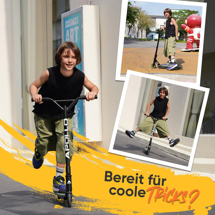Stuntscooter Aluminium 100mm Wheels für Kinder ab 6 Jahren - Bild 6