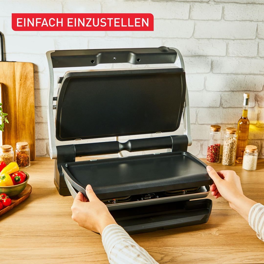 Plancha-Platten XL für OptiGrill+ XL 2er-Set Antihaft Druckguss - Bild 4