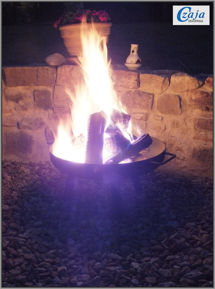 Feuerschale Stahl Ø 55 cm mit abschraubbaren Beinen für Garten - Bild 8