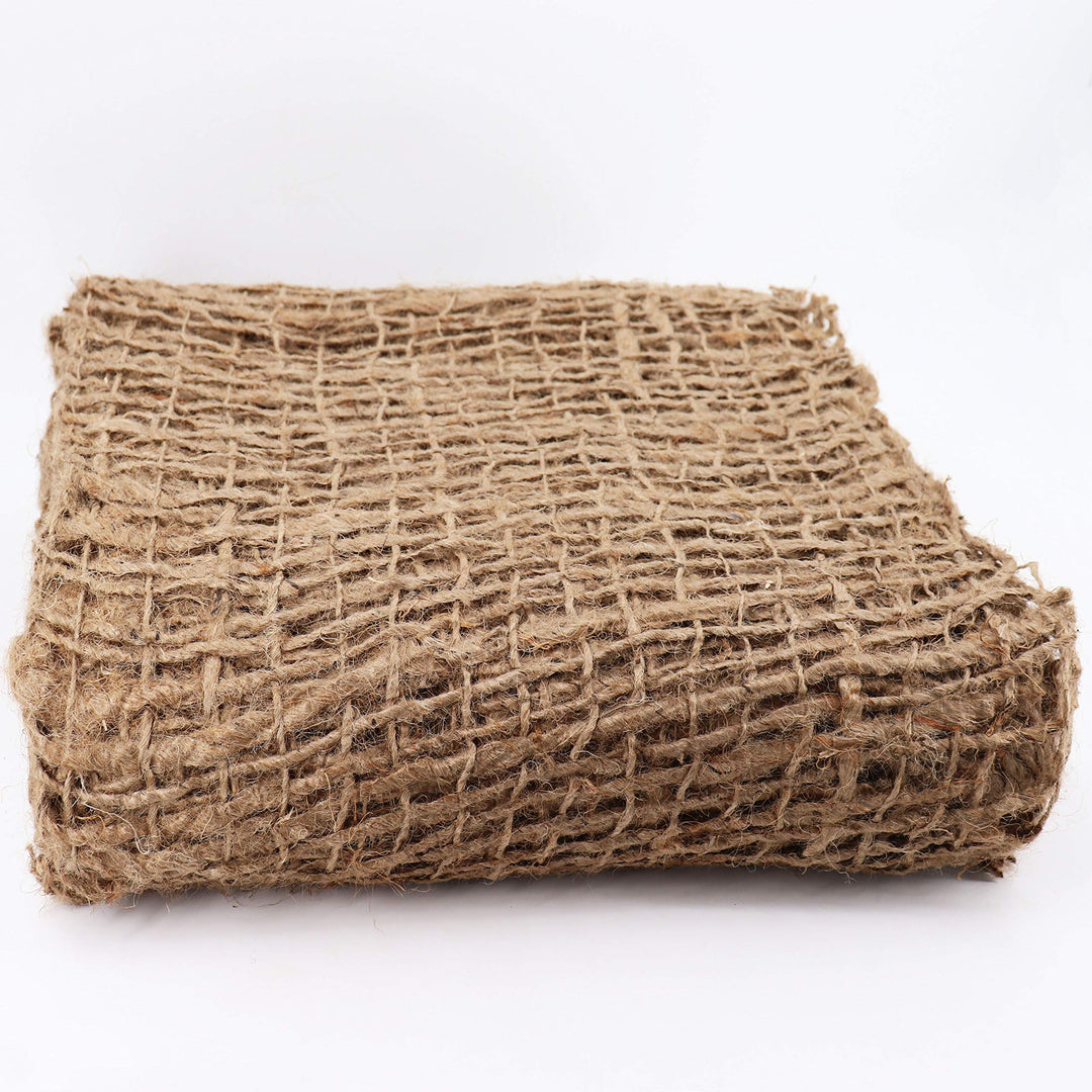 Jute-Böschungsmatte Teichrand Hangsicherung 1,2 m breit, 20 m