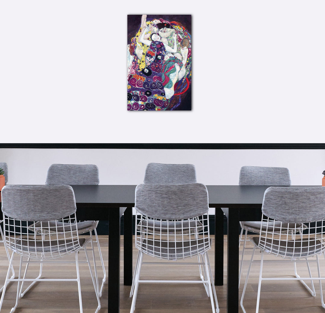 Leinwanddruck Gustav Klimt Die Jungfrau 1913, 60x80 cm - Bild 6