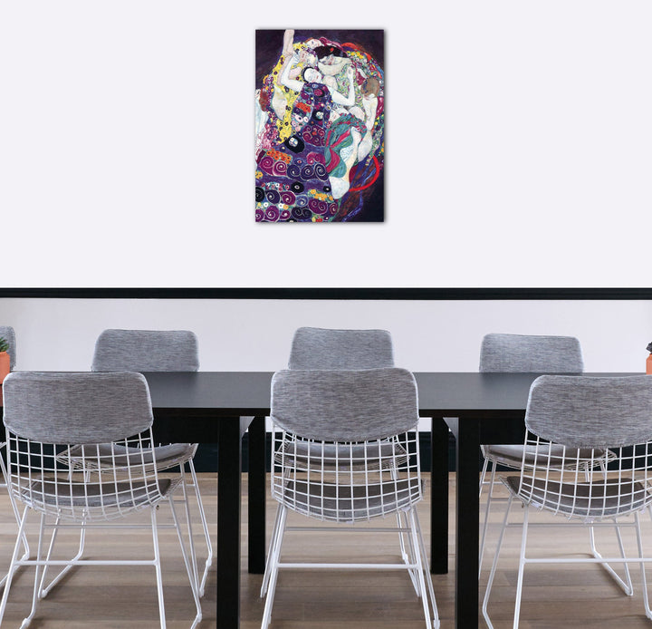 Leinwanddruck Gustav Klimt Die Jungfrau 1913, 60x80 cm - Bild 6