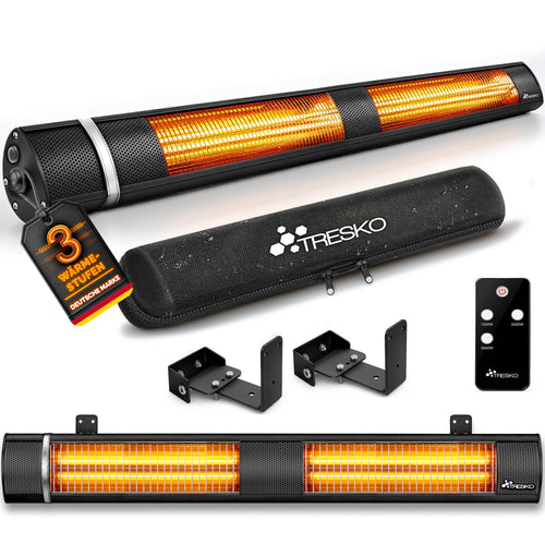 Infrarot Heizstrahler 3000W mit Fernbedienung Innen & Aussen