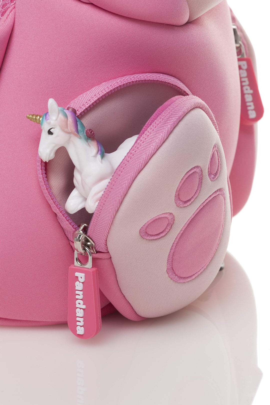 Kinderrucksack Neopren Bär-Design rosa für Kindergarten - Bild 7